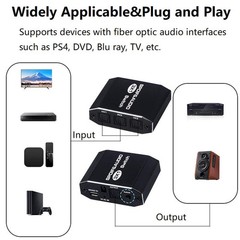 New 3 in 1out Aluminum Spdif Toslink Optical Digital Audio Splitter Switch Hub