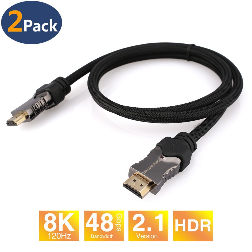 8K HDMI 2.1 Cable 50cm – Premium Certified – Ultra High Speed 48Gbps HDR HDCP2.2