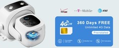 ONE YEAR FREE TRAFFIC Solar Powered No Wifi Security Camera 4G LTE SIM Card