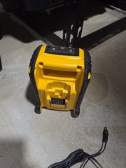 DeWalt DCR006A 20V MAX Bluetooth Speaker, AC Adapter, battery charger DCB107
