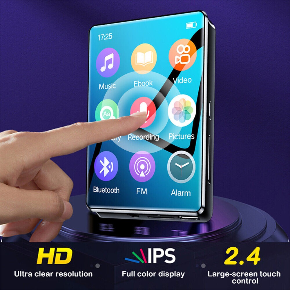 2.4″ Touch Screen MP3 MP4 Player Lossless Sound HIFI Music FM Radio Portable NEW