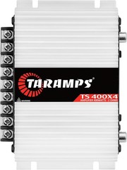 Full Range Taramps TS 400×4 Amplifier, 4 Channels, 400 Watts with Crossover