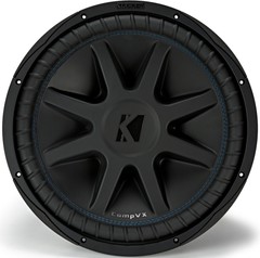 KICKER 44CVX154 CAR AUDIO 15″COMPVX SERIES SUBWOOFER SUB WOOFER DVC 4-OHM CVX154