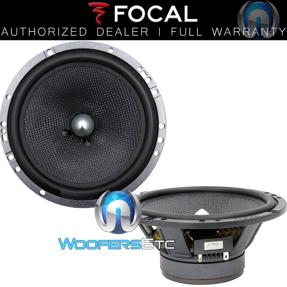 FOCAL 6A1 6.5″ 120W RMS CAR AUDIO COMPONENT MIDWOOFER MIDRANGE SPEAKERS NEW