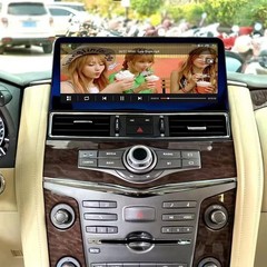 For Nissan Armada Patrol Infiniti QX56 QX80 Carplay Android Car Radio Stereo GPS