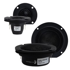 Dayton Audio CFCOMBO-4MP 3/4″ and 2″ Carbon Fiber Tweeter/Mid Combo Matched Sets