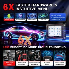 2024 Autel MaxiCOM MK900BT PRO Auto Diagnostic Scanner Tool 40+ Reset CANFD/DoIP