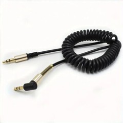 3.5mm Male to Male AUX Cable Cord L-Shaped Right Angle Car Audio Headphone Jack