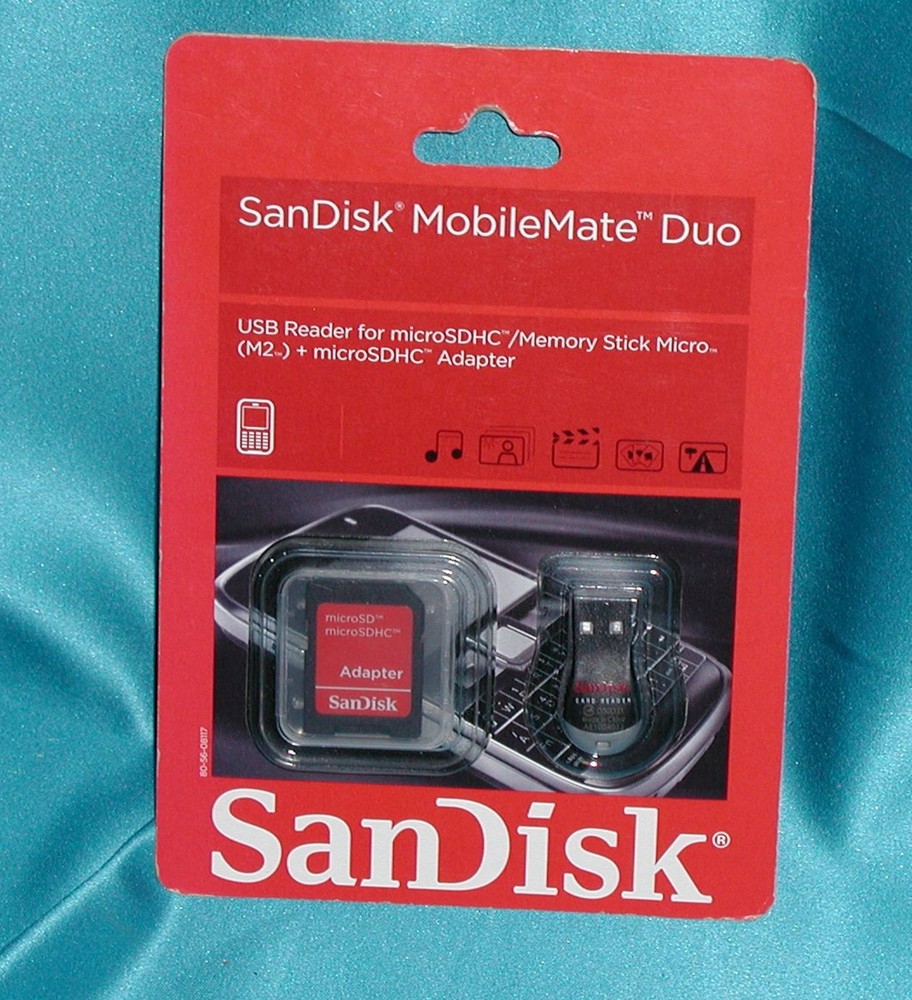 SanDisk MobileMate Duo SDDRK121A11M “Factory New – Sealed Great Find”! SALE!