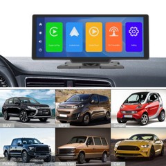 10.26″ 2K Car Wireless Apple CarPlay Android Auto FM Touch Screen Portable Radio