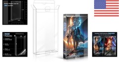 Elegant VHS Tapes Protector Set – 10 Pack Durable Case for Treasured Displays
