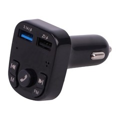 Bluetooth 5.0 Car Wireless FM Transmitter Adapter 2USB PD Charger AUX Hands-Free