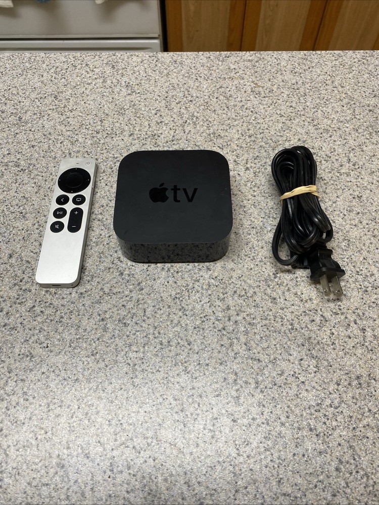 Apple TV 4K A2169 32GB (2nd Gen 4K) Media Streamer Tested W/ Remote