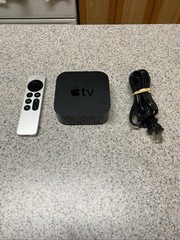 Apple TV 4K A2169 32GB (2nd Gen 4K) Media Streamer Tested W/ Remote