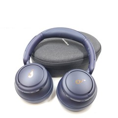 Soundcore Life Q30 Bluetooth Noise Canceling Headphones with case Blue Grade A