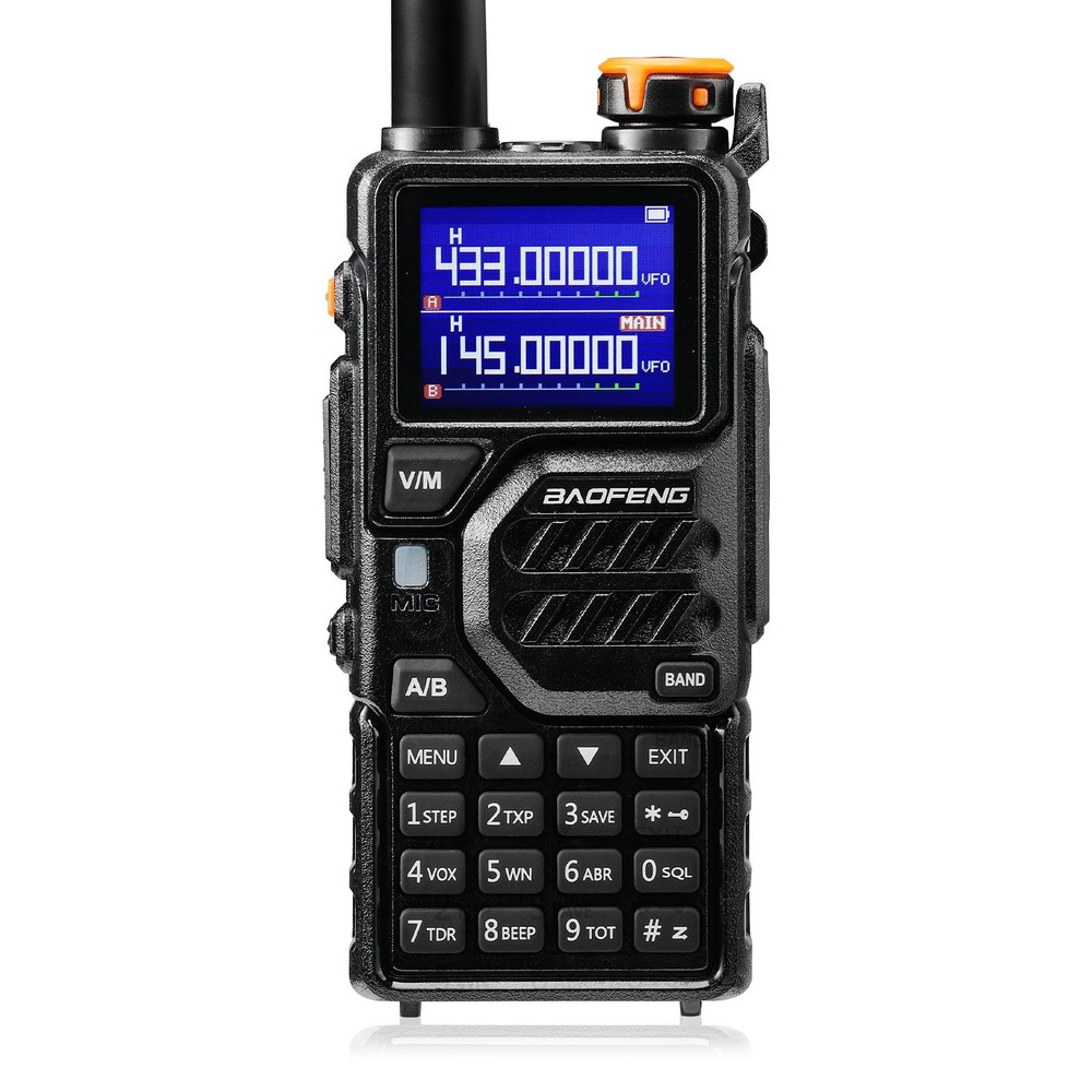 Baofeng K5 Plus Tri-Band Ham Radio | VHF/UHF/1.25M | Tri-Power | NOAA