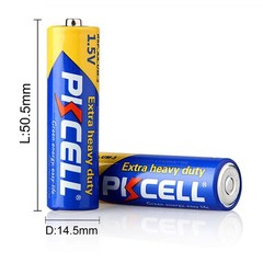 12Pcs PC1500 AA Batteries 1.5V R6P UM3 EN91 Double A Cell Zinc-Carbon