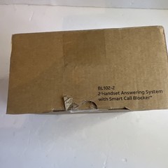 NEW Open Box AT&T 2 Handset Answering System With Smart Call Blocker BL102-2