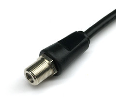 NEW F Female Jack to Motorola Plug Car Radio Antenna Coaxial Coax Cable Adapter