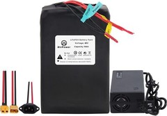 48V Ebike Battery Lithium LiFePO4 16Ah Batteries for Electric Bike Scooter Motor