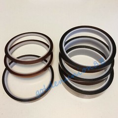 3/5/8/10/15/20/30/40mm * 30M/roll KAPTON Polyimide high temp insulation tape