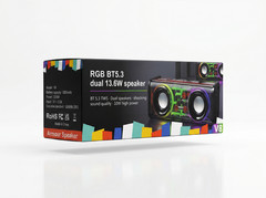 RGB Bluetooth Speaker – Dual Woofers / 10W / 1800 mAh