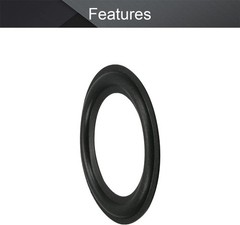 3.5inch Durable Foam Speaker Edge Replacement Kit for Enhanced Sound Quality