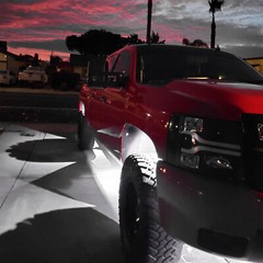MICTUNING C2 Curved 12 Pods Pure White LED Rock Lights Truck Underglow Neon Kits