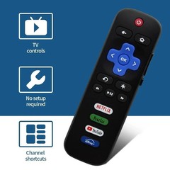 New Replacement Remote RC280-01 For TCL ROKU TV Radio Vudu 32FS3700 40FS3750 TCL