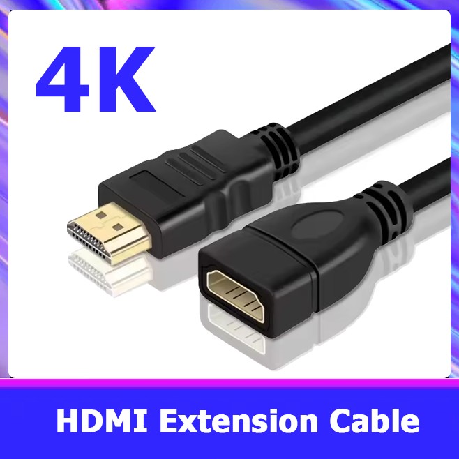 50cm HDMI 4K Cable Male To Female Converter Brief Extension Cable Fire TV