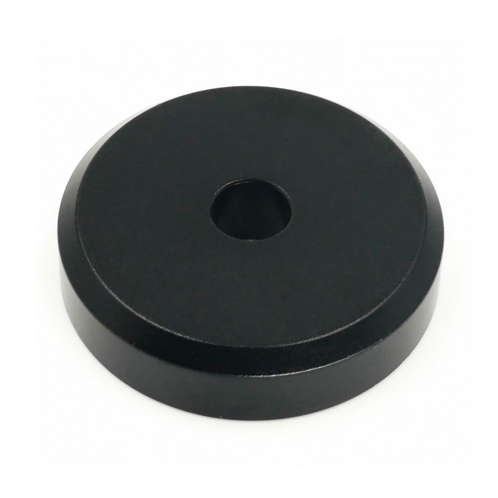 45 Record Adapter Aluminum 45 RPM Adapter for Record Player Black
