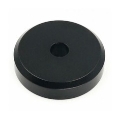 45 Record Adapter Aluminum 45 RPM Adapter for Record Player Black