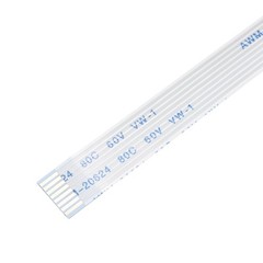 uxcell 5pcs FFC Flexible Flat Cable 8 Pin 100mm