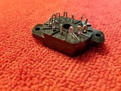 Socket for IN-12 / IN-12B / IN-15 / IV-22 Nixie VFD Tube Socket PL31A-P | USA