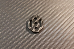 Headshell / Cartridge Isolation / Spacer for REGA RB Serie Tonearm Real Carbon