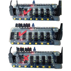 New Automatic/Manual SCART SWITCH Distributor Converter 7 In 1 Out Divider