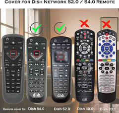 Cover for Dish Network Remote, Case for Dish TV Remote Control 52.0/54.0 Replace