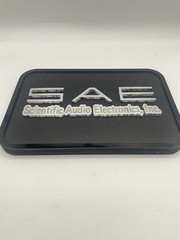 SAE Scientific Audio Electronics Custom Made Wood And Acrylic Sign