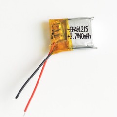 4 x pcs 3.7V 40mAh 401215 LiPo Rechargeable Battery For Mp3 Bluetooth Recorder
