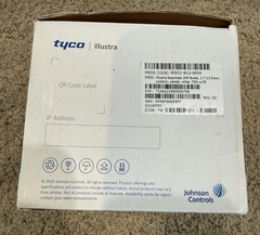 Tyco IES02-B10-BI04 Illustra Essentials Gen4 IR Bullet Camera 2.8mm 2MP White