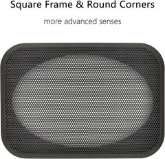 Speaker Grill Cover for 4×6 Car Speakers ABS Plastic Metal Mesh 2 Pack