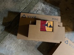 New HTC Vive Virtual Reality 1st Gen, Complete Set. NEW Open Box – Unused