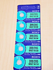 5 pieces SONY 395 SR927SW (5 piece) SR927 Silver Oxide Watch Battery USA seller