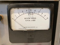 Vintage Homebrew Adjustable Power Supply Precise 909 VTVM & Rotor Speed Meter
