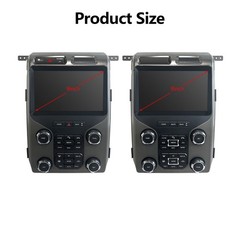 For Ford F150 2009-2014 Apple Carplay Android 15 Car Stereo Radio WiFi GPS Navi