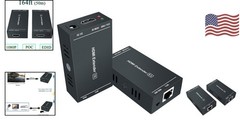 Compact HDMI Extender 1080P@60Hz – Uncompressed Video Transmission Up to 164 Ft
