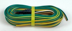 Trailer Light Wiring Harness 4 Way 25 ft Long Extension Cable Set of 12