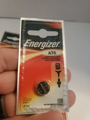 Energizer Watch Battery 1.5 Volt A76 1 Each (Pack of 4)