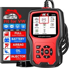 ANCEL VD700 Full System Diagnostic ABS SRS EPB OBD2 Scanner Code Reader For VAG