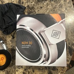 Neumann NDH 30 Open Back Headphones Studio Monitors Silver